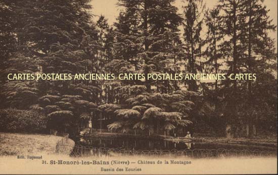 Cartes postales anciennes > CARTES POSTALES > carte postale ancienne > cartes-postales-ancienne.com Bourgogne franche comte Nievre Saint Honore Les Bains