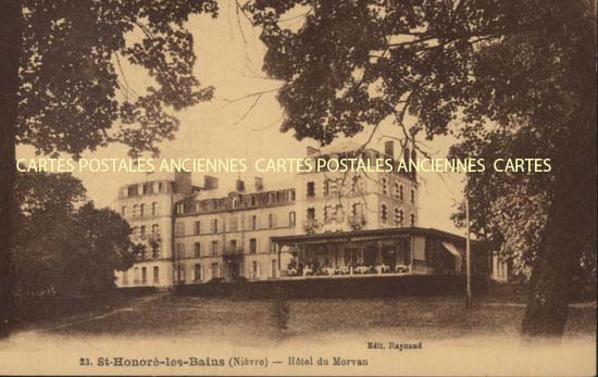 Cartes postales anciennes > CARTES POSTALES > carte postale ancienne > cartes-postales-ancienne.com Bourgogne franche comte Nievre Saint Honore Les Bains