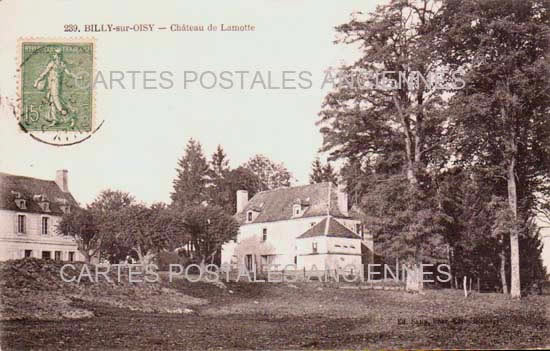 Cartes postales anciennes > CARTES POSTALES > carte postale ancienne > cartes-postales-ancienne.com Bourgogne franche comte Nievre Billy Sur Oisy