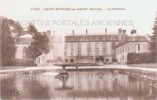 Cartes postales anciennes > CARTES POSTALES > carte postale ancienne > cartes-postales-ancienne.com Bourgogne franche comte Nievre Saint Honore Les Bains