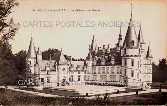 Cartes postales anciennes > CARTES POSTALES > carte postale ancienne > cartes-postales-ancienne.com Bourgogne franche comte Nievre Pouilly Sur Loire