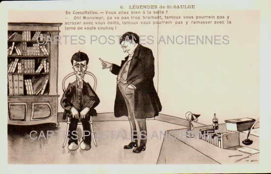 Cartes postales anciennes > CARTES POSTALES > carte postale ancienne > cartes-postales-ancienne.com Bourgogne franche comte Nievre Saint Saulge