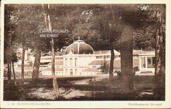 Cartes postales anciennes > CARTES POSTALES > carte postale ancienne > cartes-postales-ancienne.com Bourgogne franche comte Nievre Saint Honore Les Bains