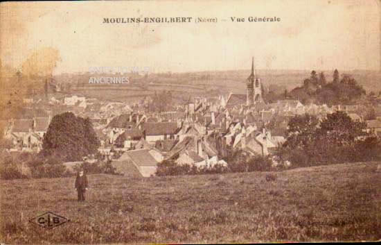 Cartes postales anciennes > CARTES POSTALES > carte postale ancienne > cartes-postales-ancienne.com Bourgogne franche comte Nievre Moulins Engilbert