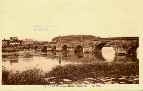 Cartes postales anciennes > CARTES POSTALES > carte postale ancienne > cartes-postales-ancienne.com Bourgogne franche comte Nievre La Charite Sur Loire