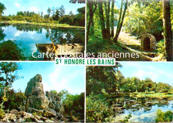 Cartes postales anciennes > CARTES POSTALES > carte postale ancienne > cartes-postales-ancienne.com Bourgogne franche comte Nievre Saint Honore Les Bains