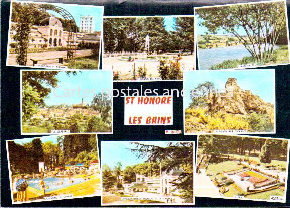 Cartes postales anciennes > CARTES POSTALES > carte postale ancienne > cartes-postales-ancienne.com Bourgogne franche comte Nievre Saint Honore Les Bains