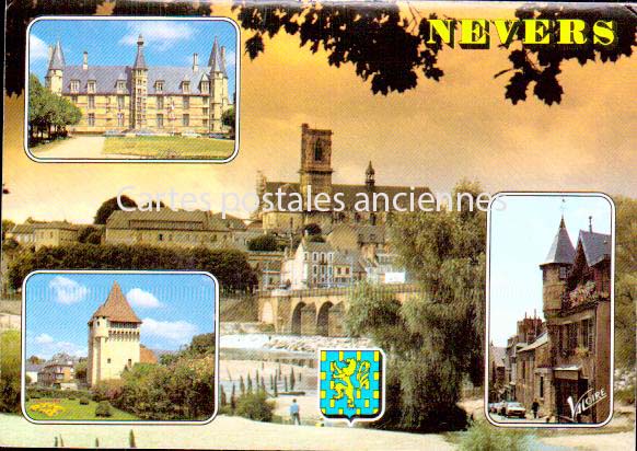 Cartes postales anciennes > CARTES POSTALES > carte postale ancienne > cartes-postales-ancienne.com Bourgogne franche comte Nievre Nevers