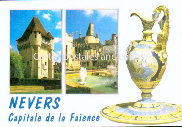 Cartes postales anciennes > CARTES POSTALES > carte postale ancienne > cartes-postales-ancienne.com Bourgogne franche comte Nievre Nevers