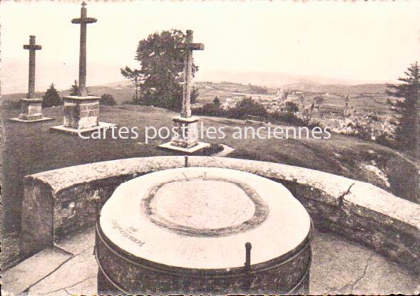 Cartes postales anciennes > CARTES POSTALES > carte postale ancienne > cartes-postales-ancienne.com Bourgogne franche comte Nievre Chateau Chinon Ville