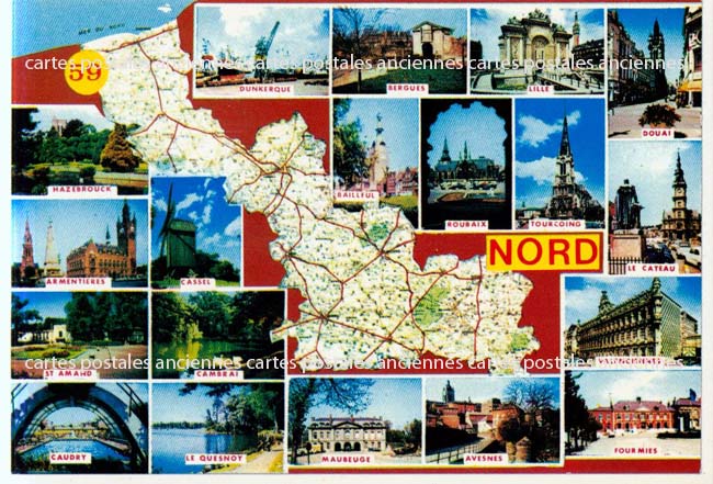 Cartes postales anciennes > CARTES POSTALES > carte postale ancienne > cartes-postales-ancienne.com Hauts de france Nord