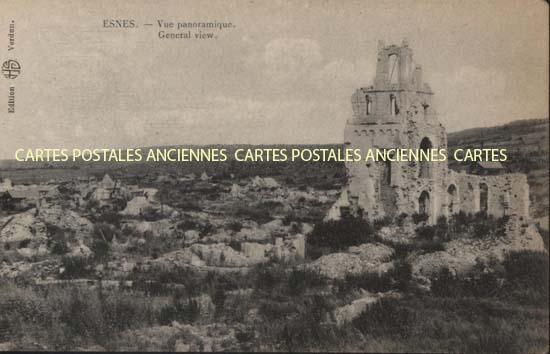 Cartes postales anciennes > CARTES POSTALES > carte postale ancienne > cartes-postales-ancienne.com Hauts de france Nord Esnes