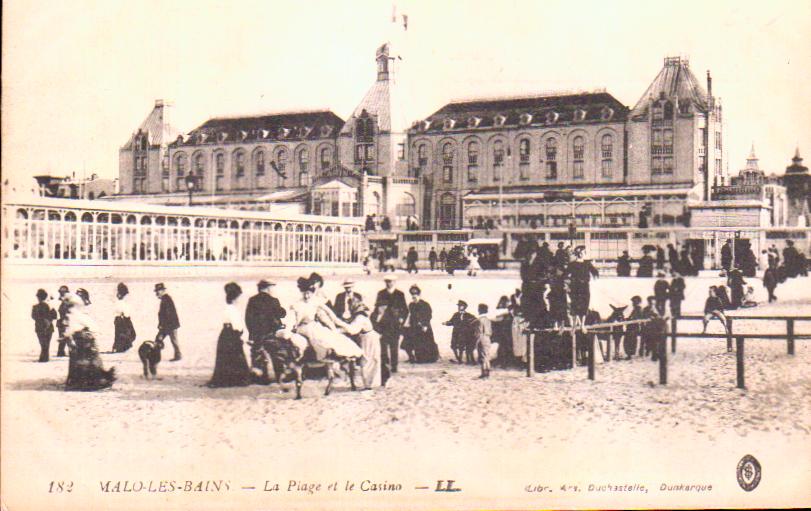 Cartes postales anciennes > CARTES POSTALES > carte postale ancienne > cartes-postales-ancienne.com Hauts de france Nord Malo Les Bains