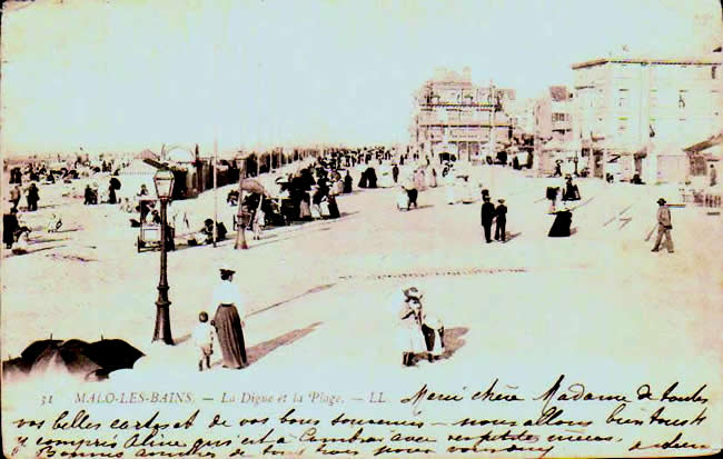 Cartes postales anciennes > CARTES POSTALES > carte postale ancienne > cartes-postales-ancienne.com Hauts de france Nord Malo Les Bains