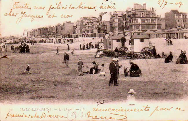Cartes postales anciennes > CARTES POSTALES > carte postale ancienne > cartes-postales-ancienne.com Hauts de france Nord Malo Les Bains