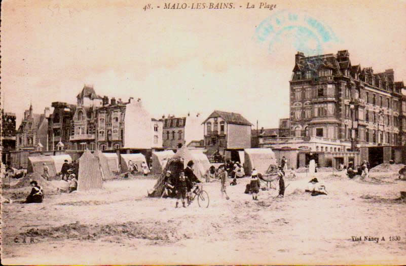 Cartes postales anciennes > CARTES POSTALES > carte postale ancienne > cartes-postales-ancienne.com Hauts de france Nord Malo Les Bains