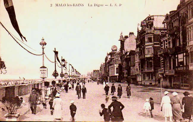 Cartes postales anciennes > CARTES POSTALES > carte postale ancienne > cartes-postales-ancienne.com Hauts de france Nord Malo Les Bains