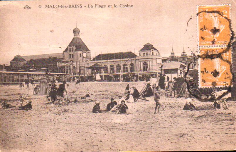Cartes postales anciennes > CARTES POSTALES > carte postale ancienne > cartes-postales-ancienne.com Hauts de france Nord Malo Les Bains