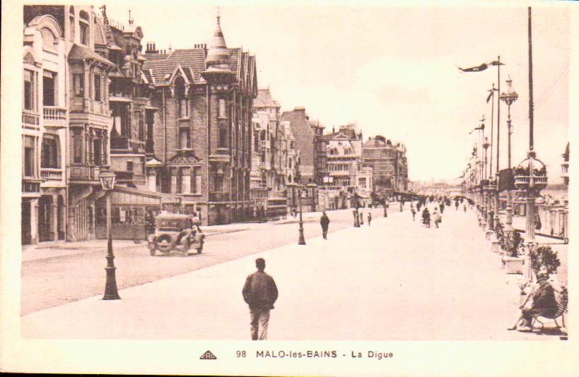 Cartes postales anciennes > CARTES POSTALES > carte postale ancienne > cartes-postales-ancienne.com Hauts de france Nord Malo Les Bains