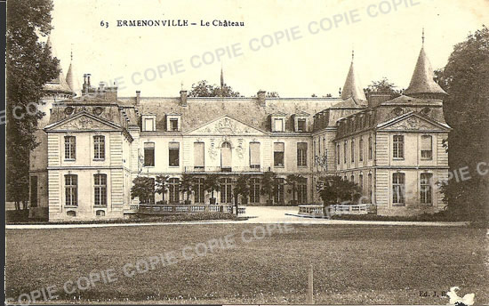 Cartes postales anciennes > CARTES POSTALES > carte postale ancienne > cartes-postales-ancienne.com Hauts de france Oise Ermenonville