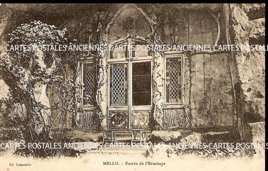 Cartes postales anciennes > CARTES POSTALES > carte postale ancienne > cartes-postales-ancienne.com Hauts de france Oise Mello