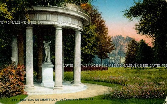 Cartes postales anciennes > CARTES POSTALES > carte postale ancienne > cartes-postales-ancienne.com Oise  Chantilly