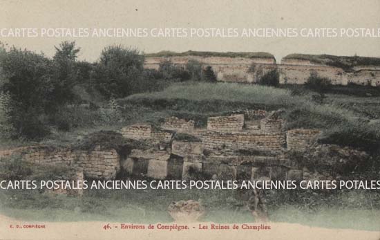 Cartes postales anciennes > CARTES POSTALES > carte postale ancienne > cartes-postales-ancienne.com Hauts de france Oise Compiegne
