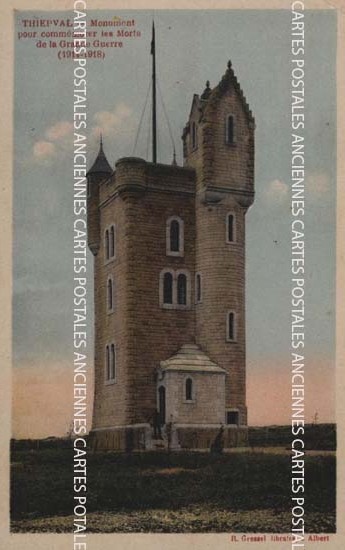 Cartes postales anciennes > CARTES POSTALES > carte postale ancienne > cartes-postales-ancienne.com Hauts de france Somme Thiepval