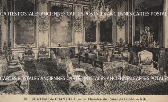 Cartes postales anciennes > CARTES POSTALES > carte postale ancienne > cartes-postales-ancienne.com Hauts de france Oise Chantilly