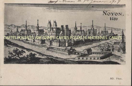 Cartes postales anciennes > CARTES POSTALES > carte postale ancienne > cartes-postales-ancienne.com Hauts de france Noyon