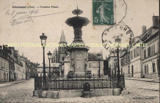 Cartes postales anciennes > CARTES POSTALES > carte postale ancienne > cartes-postales-ancienne.com Hauts de france Clermont