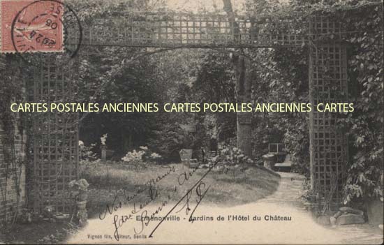 Cartes postales anciennes > CARTES POSTALES > carte postale ancienne > cartes-postales-ancienne.com Hauts de france Oise Ermenonville