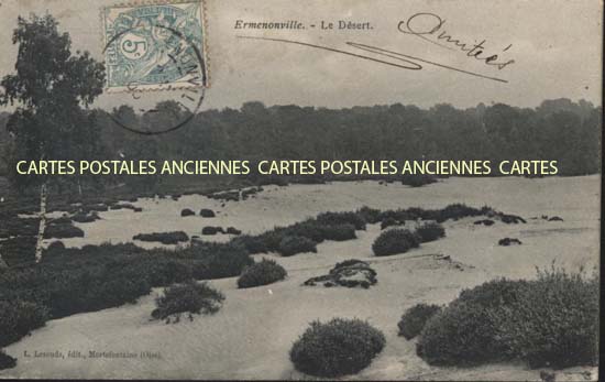Cartes postales anciennes > CARTES POSTALES > carte postale ancienne > cartes-postales-ancienne.com Oise  Ermenonville