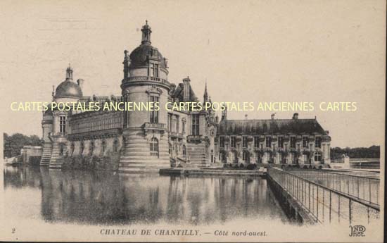 Cartes postales anciennes > CARTES POSTALES > carte postale ancienne > cartes-postales-ancienne.com Oise  Chantilly
