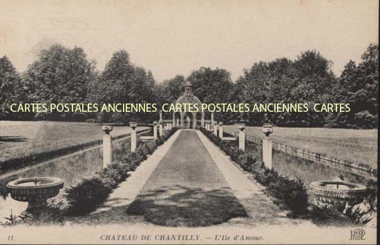 Cartes postales anciennes > CARTES POSTALES > carte postale ancienne > cartes-postales-ancienne.com Oise  Chantilly