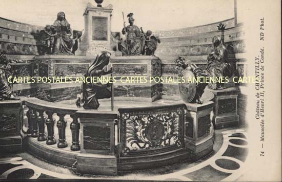 Cartes postales anciennes > CARTES POSTALES > carte postale ancienne > cartes-postales-ancienne.com Oise  Chantilly