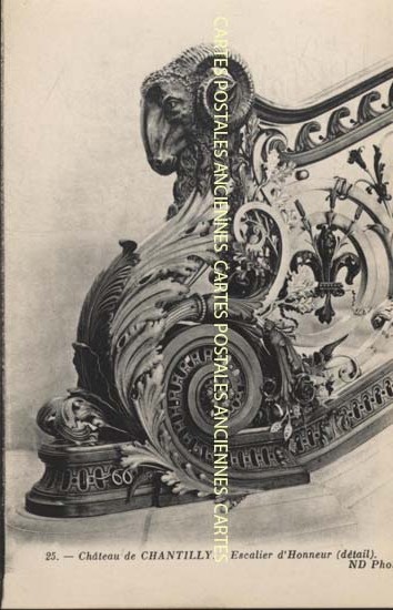 Cartes postales anciennes > CARTES POSTALES > carte postale ancienne > cartes-postales-ancienne.com Oise  Chantilly