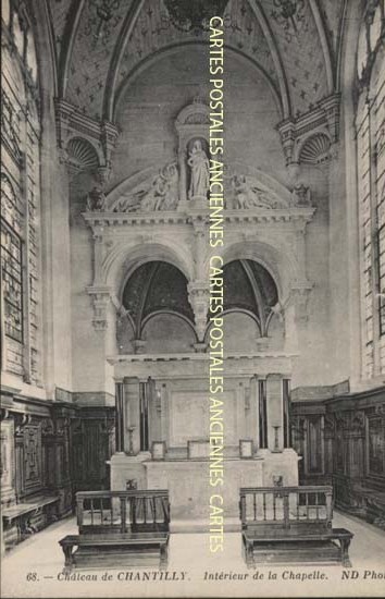 Cartes postales anciennes > CARTES POSTALES > carte postale ancienne > cartes-postales-ancienne.com Oise  Chantilly