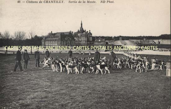 Cartes postales anciennes > CARTES POSTALES > carte postale ancienne > cartes-postales-ancienne.com Oise  Chantilly
