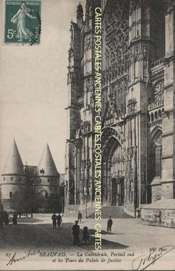 Cartes postales anciennes > CARTES POSTALES > carte postale ancienne > cartes-postales-ancienne.com Oise  Beauvais