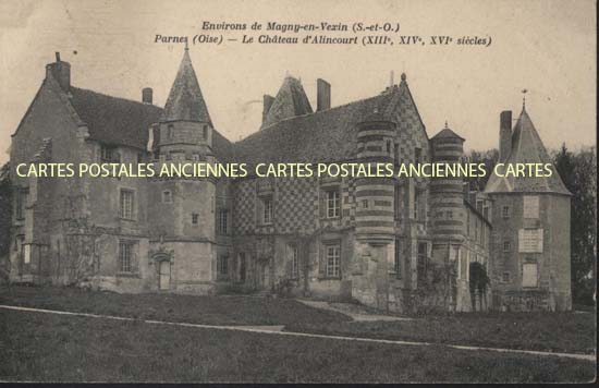 Cartes postales anciennes > CARTES POSTALES > carte postale ancienne > cartes-postales-ancienne.com Hauts de france Oise Parnes