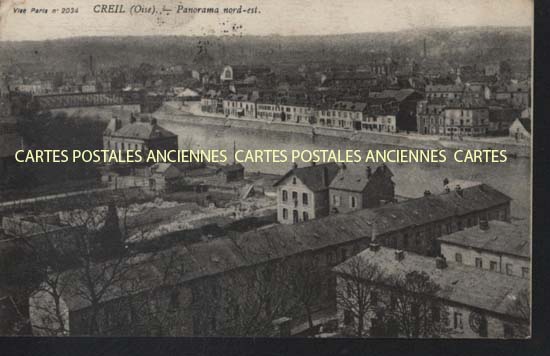 Cartes postales anciennes > CARTES POSTALES > carte postale ancienne > cartes-postales-ancienne.com Oise  Creil