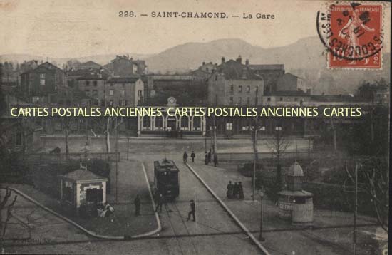 Cartes postales anciennes > CARTES POSTALES > carte postale ancienne > cartes-postales-ancienne.com Loire  Saint Chamond