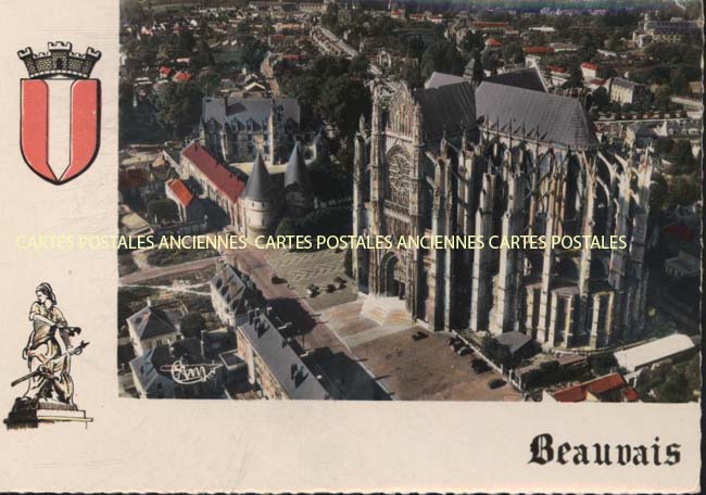 Cartes postales anciennes > CARTES POSTALES > carte postale ancienne > cartes-postales-ancienne.com Oise  Beauvais