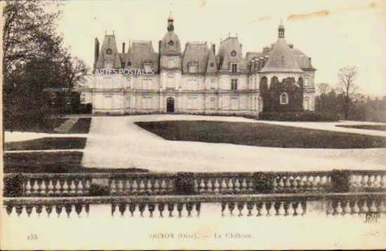 Cartes postales anciennes > CARTES POSTALES > carte postale ancienne > cartes-postales-ancienne.com Hauts de france Ognon