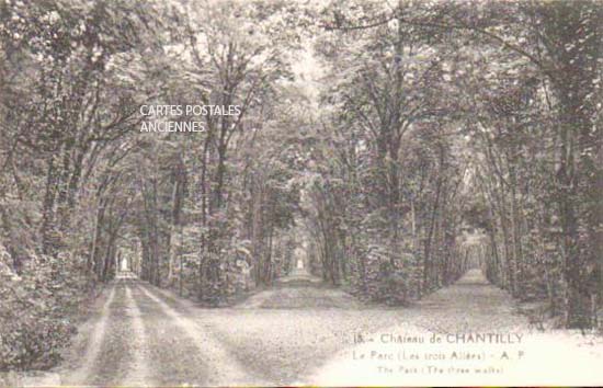 Cartes postales anciennes > CARTES POSTALES > carte postale ancienne > cartes-postales-ancienne.com Hauts de france Chantilly