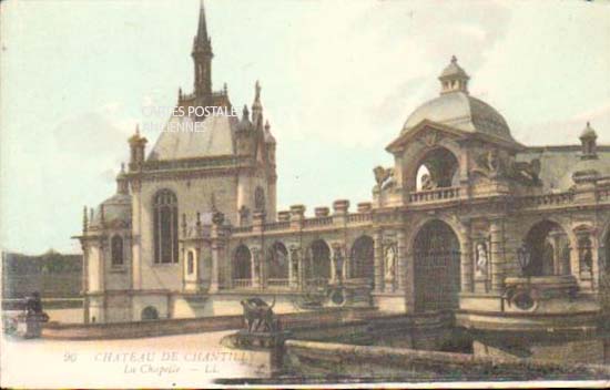 Cartes postales anciennes > CARTES POSTALES > carte postale ancienne > cartes-postales-ancienne.com Hauts de france Chantilly