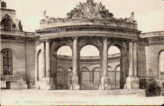 Cartes postales anciennes > CARTES POSTALES > carte postale ancienne > cartes-postales-ancienne.com Hauts de france Chantilly