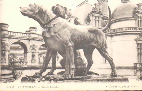 Cartes postales anciennes > CARTES POSTALES > carte postale ancienne > cartes-postales-ancienne.com Hauts de france Chantilly