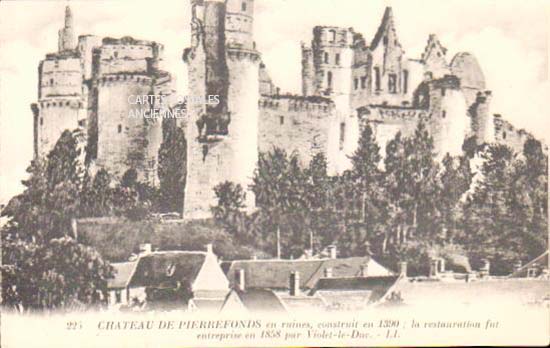 Cartes postales anciennes > CARTES POSTALES > carte postale ancienne > cartes-postales-ancienne.com Hauts de france Pierrefonds